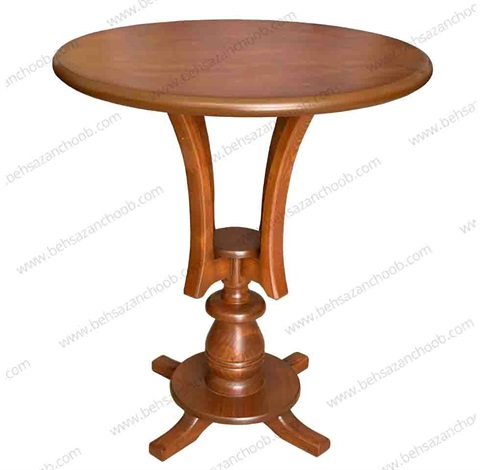 ميز خاطره چوبي پايه خراطي بزرگ 361